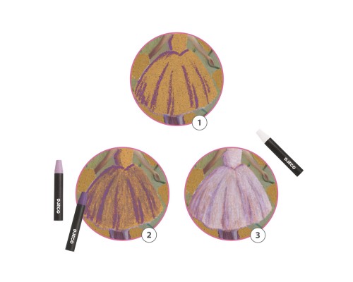 Набір для творчості Djeco Балерина аплікації (DJ09381)