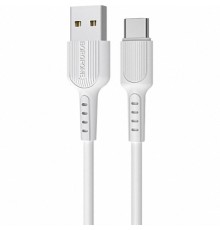 Дата кабель USB 2.0 AM to Type-C 1.0m BX16 Easy 2A White BOROFONE (BX16CW)
