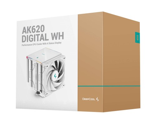 Кулер до процесора Deepcool AK620 Digital WH (R-AK620-WHADMN-G)