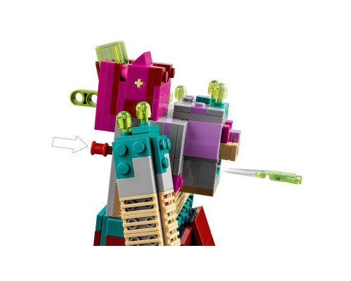 Конструктор LEGO Minecraft Сутичка з пожирачем 420 деталей (21257)