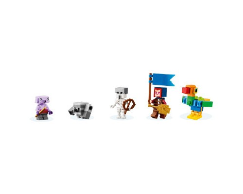 Конструктор LEGO Minecraft Сутичка з пожирачем 420 деталей (21257)
