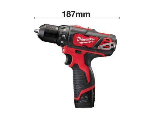 Шуруповерт Milwaukee M12 BDD-0, 30Нм (без АКБ та ЗП) (4933441930)
