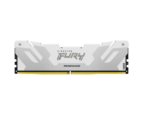 Модуль пам'яті для комп'ютера DDR5 16GB 6400 MHz Renegade White/Silver Kingston Fury (ex.HyperX) (KF564C32RW-16)