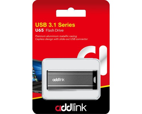 USB флеш накопичувач AddLink 128GB U65 USB 3.1 (ad128GBU65G3) 