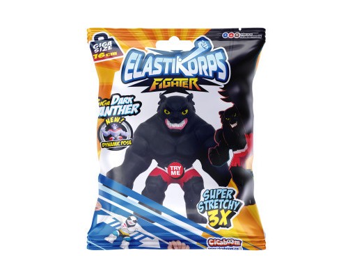 Антистрес Elastikorps Стретч-іграшка серії Fighter – Чорна парнера (C1016GF15-2021-3)