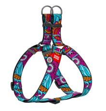 Шлея для собак WAUDOG Nylon з QR паспортом 