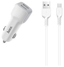 Зарядний пристрій HOCO Z23 2xUSB White (6957531078029)
