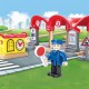 Залізниця Hape Набір для іграшкової залізниці Залізнична станція (E3702)