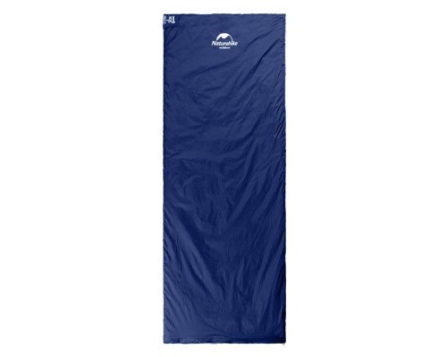 Спальний мішок Naturehike надлегкий LW180 NH21MSD04 лівий (15°C) p-p XL темно-блакитний (6927595788172-L)
