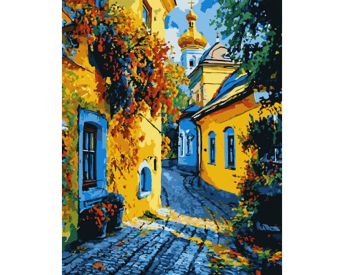 Картина по номерам Santi Мальовничій Львів 40*50 (954838)