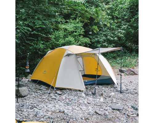 Намет Naturehike тримісний CNK2300ZP024 жовтий (6976023923661) Намет Naturehike тримісний CNK2300ZP024 жовтий (6976023923661)