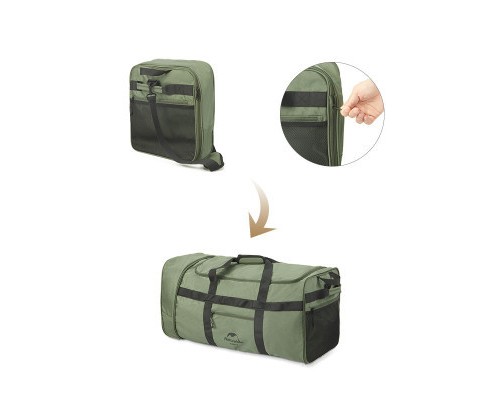 Дорожня сумка Naturehike баул NH21LX003 зелений (6927595795774)