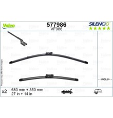 Щітка склоочисника Valeo 577986