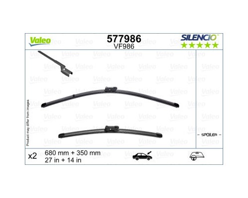 Щітка склоочисника Valeo 577986