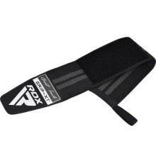 Бинт для спорту RDX для зап'ястя WR11 GYM Wrist Wrap Black/Grey (WAH-WR11BG)