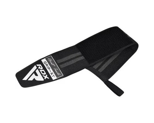 Бинт для спорту RDX для зап'ястя WR11 GYM Wrist Wrap Black/Grey (WAH-WR11BG)