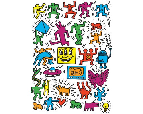 Пазл Eurographics Колаж Кейт Харінг 1000 елементів (6000-5513)