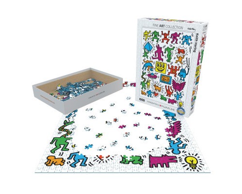 Пазл Eurographics Колаж Кейт Харінг 1000 елементів (6000-5513)