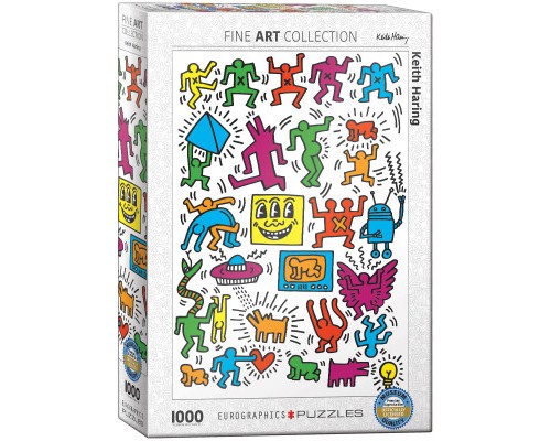 Пазл Eurographics Колаж Кейт Харінг 1000 елементів (6000-5513)