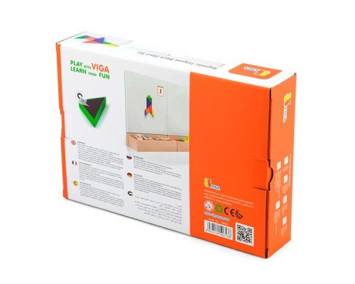 Ігровий набір Viga Toys Магнітний танграм для дошок 35 елементів (50643FSC)