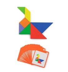 Ігровий набір Viga Toys Магнітний танграм для дошок 35 елементів (50643FSC)