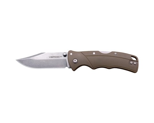 Ніж Cold Steel Verdict Clip Point FDE (блістер) (CS-FL-C3CPSSFDEZ) Ніж Cold Steel Verdict Clip Point FDE (блістер) (CS-FL-C3CPSSFDEZ)