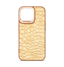 Чохол до мобільного телефона Harder Crocosaur Apple iPhone 14 Pro Max Beige (ARM76727)