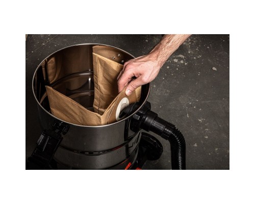 Пилосос будівельний Neo Tools 1600Вт, 18 кПа, 35л, HEPA, колеса, 7.5кг (04-739)