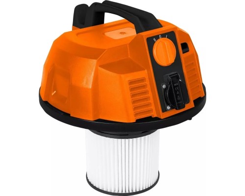 Пилосос будівельний Neo Tools 1600Вт, 18 кПа, 35л, HEPA, колеса, 7.5кг (04-739)