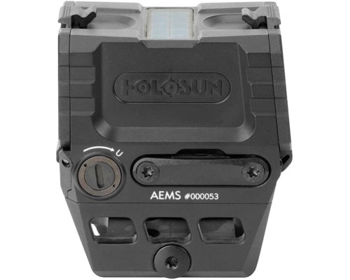 Коліматорний приціл Holosun AEMS точка 2 MOA + коло 65 МОА (Green) (AEMS GR 221301)