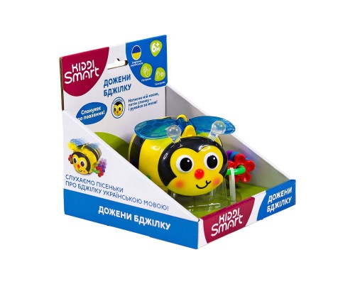 Розвиваюча іграшка Kiddi Smart Дожени Бджілку (світло, звук) (557822-43) Розвиваюча іграшка Kiddi Smart Дожени Бджілку (світло, звук) (557822-43)