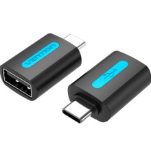 Перехідник USB 2.0 Type-C to USB AF (OTG) Vention (CDTB0)