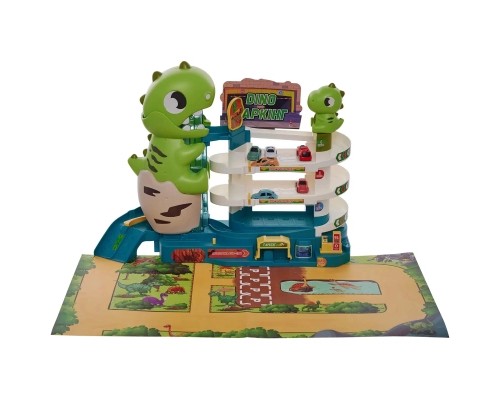 Ігровий набір ZIPP Toys Dino паркінг електричний, 6 машинок (3311A)