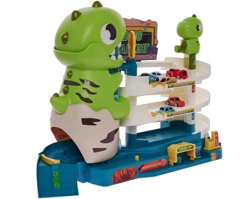 Ігровий набір ZIPP Toys Dino паркінг електричний, 6 машинок (3311A)