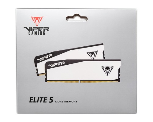 Модуль пам'яті для комп'ютера DDR5 32GB (2x16GB) 5600 MHz Viper Elite 5 Patriot (VEB532G5636KW)