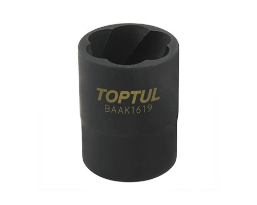 Головка торцева Toptul для пошкоджених гайок 1/2″ 22мм (BAAK1622)