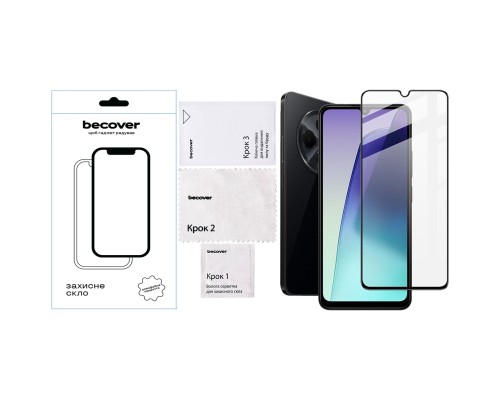 Скло захисне BeCover Xiaomi Redmi A4 5G Black (712884)