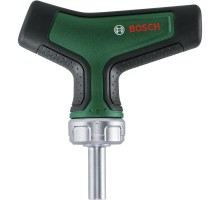 Викрутка Bosch з тріскачкою, т-подлібне руків''я, 109мм, сталь CrV (1.600.A02.Z9S)