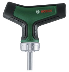 Викрутка Bosch з тріскачкою, т-подлібне руків''я, 109мм, сталь CrV (1.600.A02.Z9S)