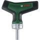 Викрутка Bosch з тріскачкою, т-подлібне руків''я, 109мм, сталь CrV (1.600.A02.Z9S)