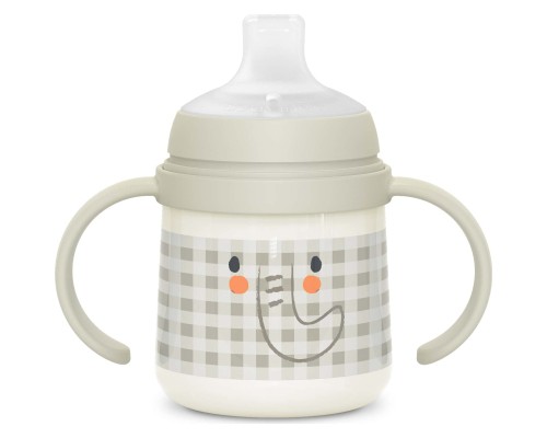 Поїльник-непроливайка Suavinex Night and day з силіконовим носиком, 150 мл, +6 місяців, слоник (308301)