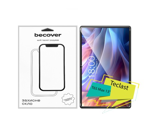 Скло захисне BeCover Teclast Tab T65 Max 13