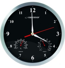 Настінний годинник Esperanza Wall Clock Washington 30 см Black (EHC008K)