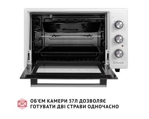 Електропіч Perfelli SIERRA 37 WHITE