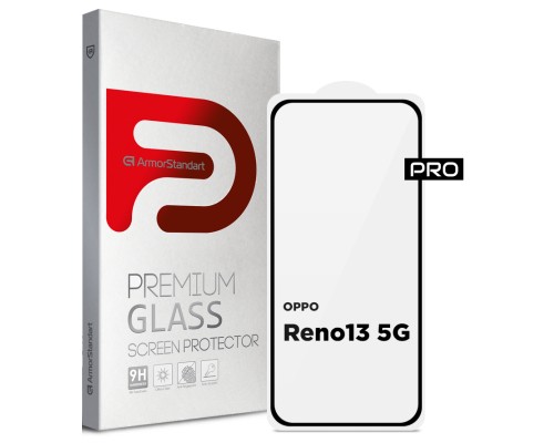 Скло захисне Armorstandart Pro OPPO Reno13 5G Black (ARM81869)