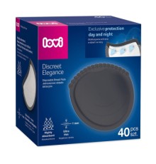 Вкладиш для бюстгальтера Lovi Discreet Elegance 40 шт. чорні (19/612)