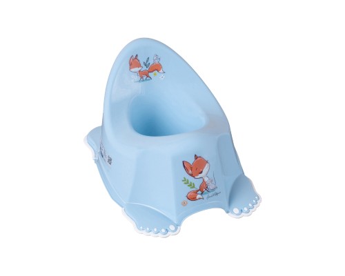 Горщик Tega Baby з музикою антиковзкий FOREST FAIRYTALE light blue (PO-069-108)