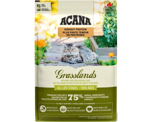 Сухий корм для кішок ACANA Grasslands 4.5 кг (0064992714727)