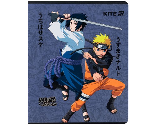 Зошит Kite Naruto, 24 аркуші, клітинка (NR25-238)