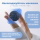 Масажний м'яч PowerPlay PP-4350 Epp Massage Ball (d8) Чорно/Синій (PP-4350_Blue_d8)